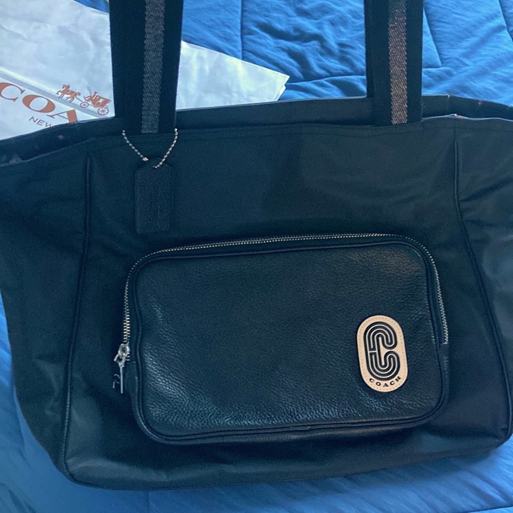 Coach Black Shoulder Bag